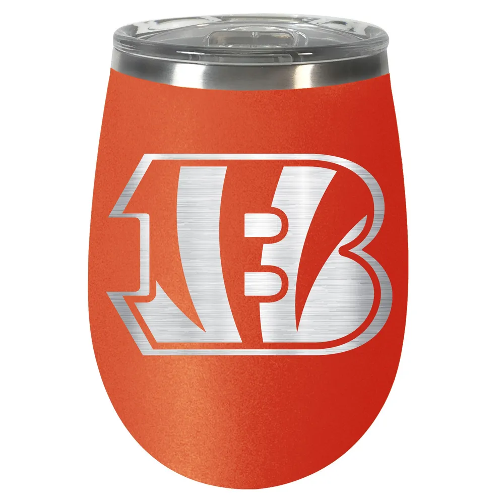 Lids Cincinnati Bengals 12oz. Personalized Etched Stemless Tumbler