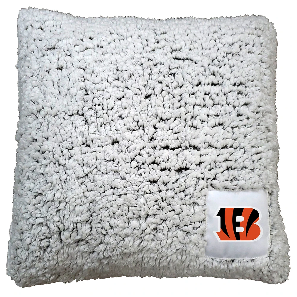 Lids Cincinnati Bengals 16'' x 16'' Frosty Sherpa Pillow