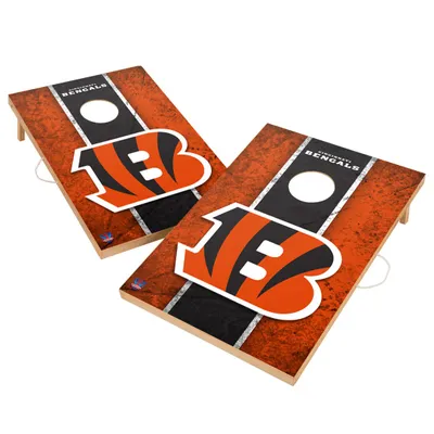 Cincinnati Bengals 2' x 3' Vintage Cornhole Board Set