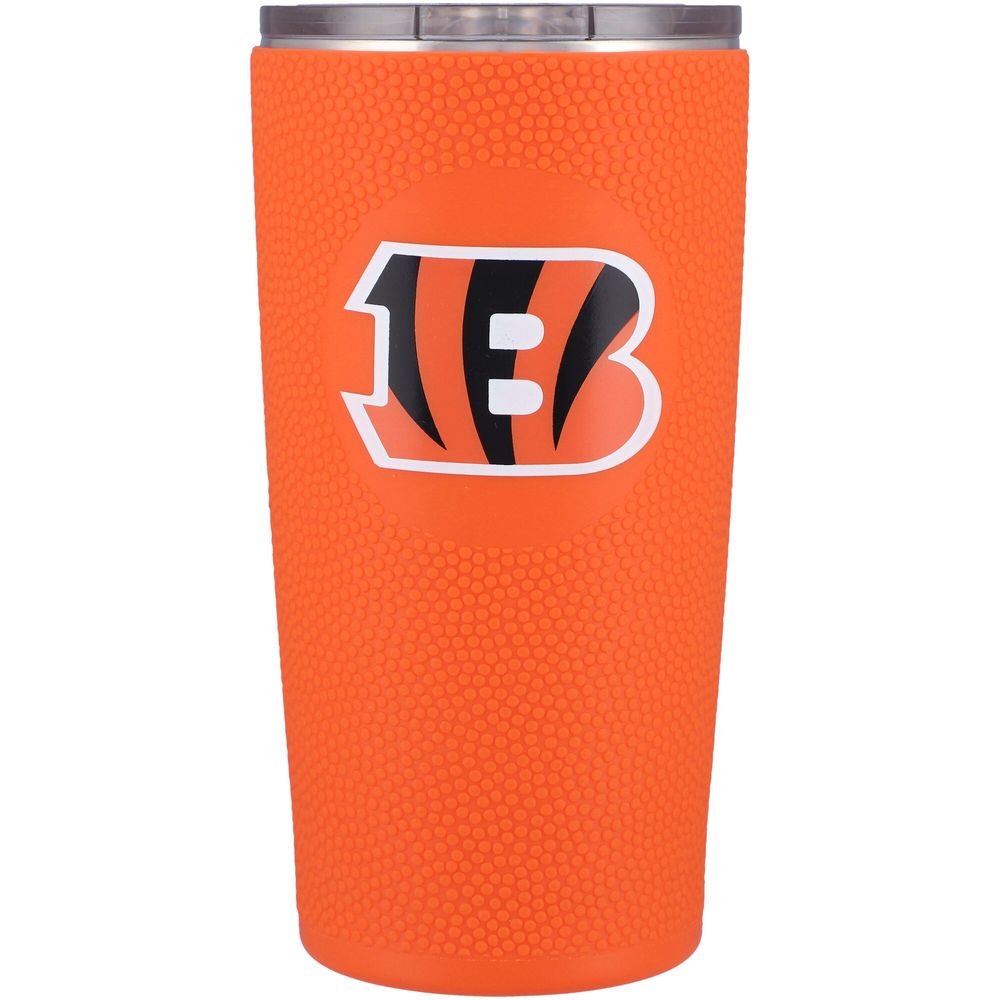 Cincinnati Bengals 20oz. Stainless Steel with Silicone Wrap Tumbler