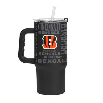 Gobelet à revêtement en poudre Replay de 24 oz des Bengals de Cincinnati