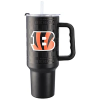 Cincinnati Bengals 40oz. Checkered Stainless Steel Tumbler