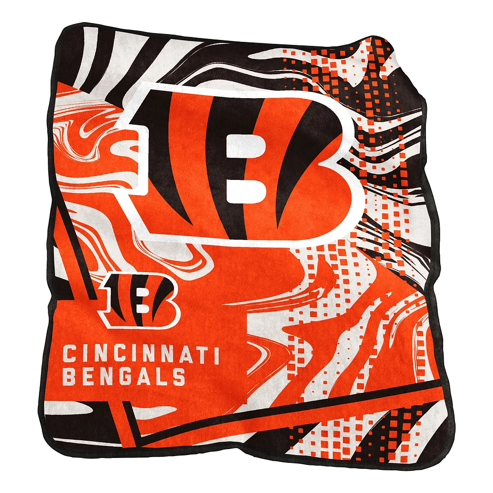 Cincinnati Bengals 50'' x 60'' Raschel Blanket