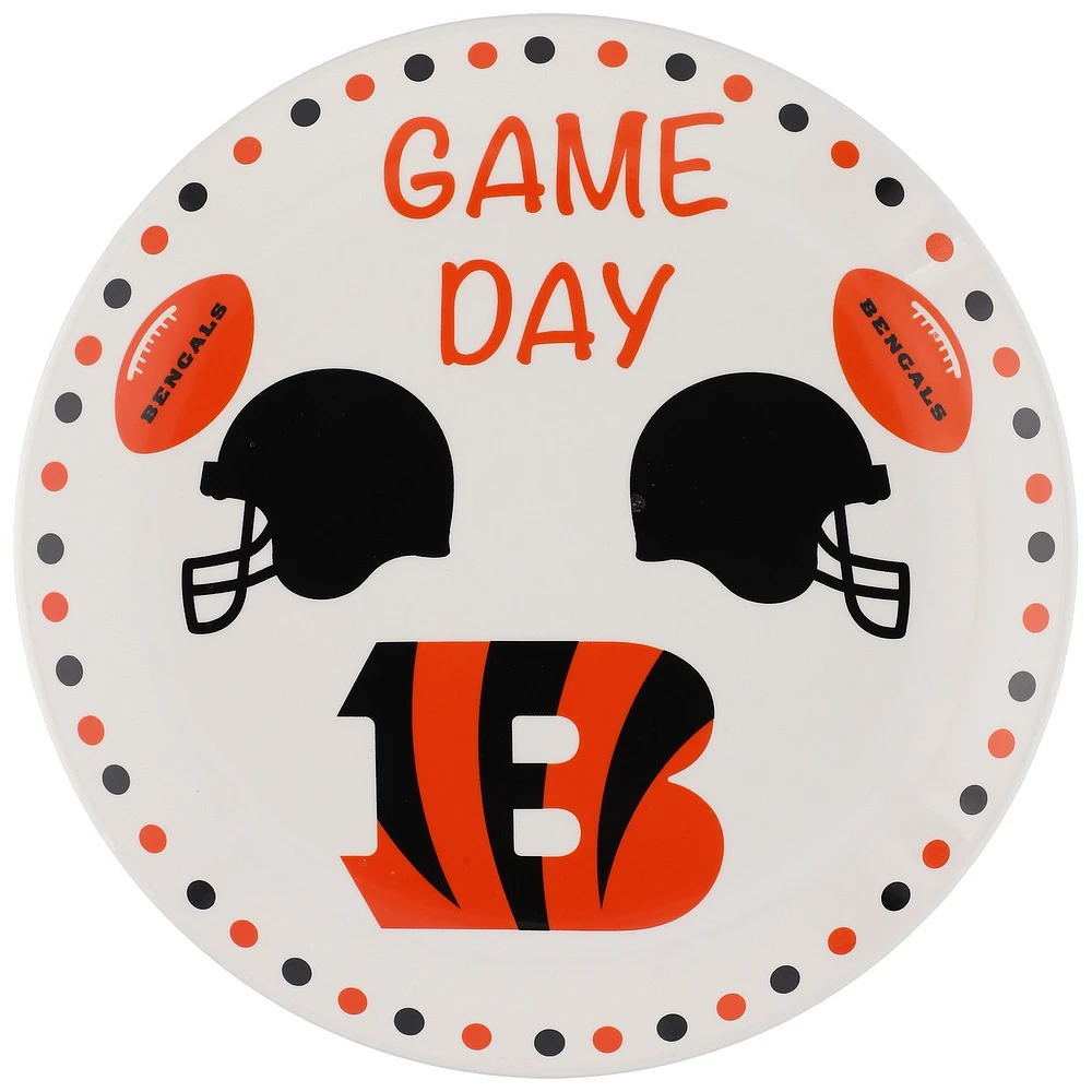 Cincinnati Bengals Game Day Plate