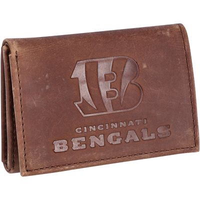 Cincinnati Bengals Leather Team Tri-Fold Wallet