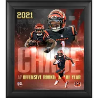 Lids Joe Burrow Cincinnati Bengals Highland Mint 13'' x 13'' Impact Jersey  Framed Photo