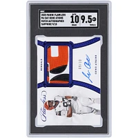 Carte authentifiée 9,5/10 SGC avec logo Panini Flawless Relic autographié par Geno Atkins Cincinnati Bengals 2020 #PA-GAT #9/10