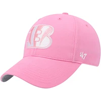 Casquette ajustable rose MVP des Bengals de Cincinnati pour jeune fille '47