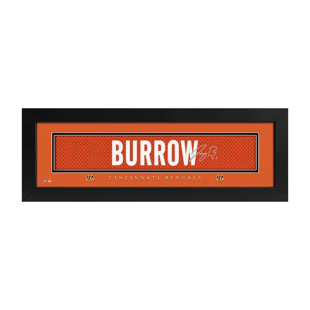 Cincinnati Bengals Joe Burrow Highland Mint 13'' x 13'' Impact