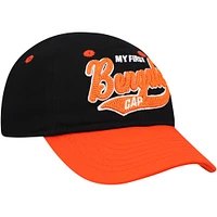 Infant Black/Orange Cincinnati Bengals My First Tail Sweep Slouch Flex Hat