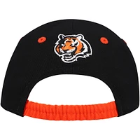 Infant Black/Orange Cincinnati Bengals My First Tail Sweep Slouch Flex Hat