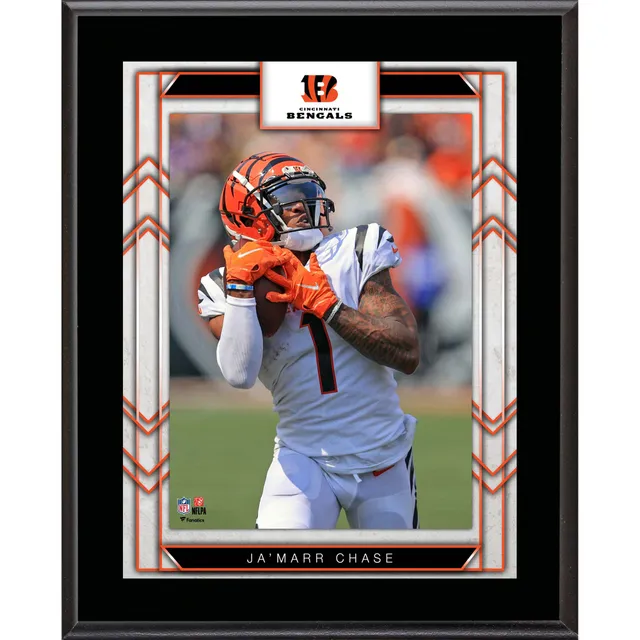 Ja'Marr Chase Cincinnati Bengals Fanatics Authentic Unsigned First Career  Touchdown Photograph