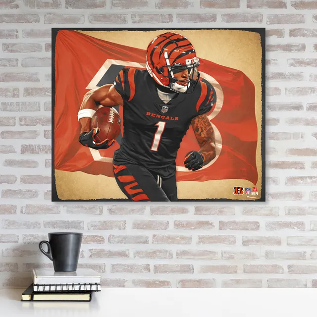 Ja'Marr Chase Cincinnati Bengals Fanatics Authentic Unsigned First Career  Touchdown Photograph