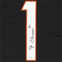 Maillot Nike noir dédicacé par Ja'Marr Chase des Bengals de Cincinnati