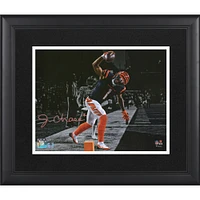 Photographie encadrée autographiée de 11"x 14" de Ja'Marr Chase des Bengals de Cincinnati