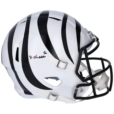 Ja'Marr Chase Cincinnati Bengals Autographed White Panel Football