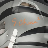 Casque authentique Riddell Flash Speed ​​autographié par Ja'Marr Chase des Cincinnati Bengals