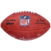 Ballon de football professionnel en couleur signé Wilson Duke par Ja'Marr Chase des Bengals de Cincinnati