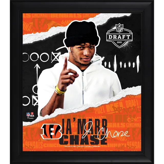 Lids Ja'Marr Chase Cincinnati Bengals Fanatics Authentic Framed 15'' x 17''  Player Panel Collage