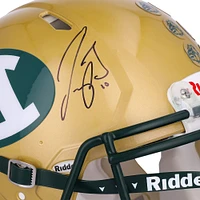 Casque Riddell Speed ​​authentique autographié par Joe Burrow Athens High School