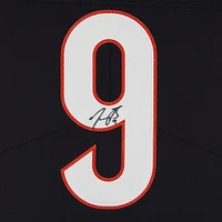 Maillot Nike Elite autographié par Joe Burrow Black des Bengals de Cincinnati
