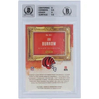 Carte de recrue 9/10 authentifiée 2020 Panini Chronicles Gridiron Kings #GK-1 Beckett Fanatics dédicacée par Joe Burrow Cincinnati Bengals - Sous-grades 9,8.5,9,9.5
