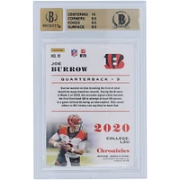 Carte de recrue autographiée 2020 Panini Chronicles #19 Beckett Fanatics Witnessed Authenticated 9.5/10 avec inscription « Who Dey » - Sous-grades 10,9.5,9.5,9.5
