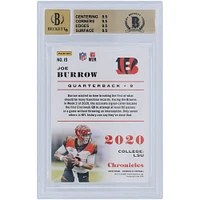 Carte de recrue autographiée 2020 Panini Chronicles #19 Beckett Fanatics Witnessed Authenticated 9.5/10 avec inscription « Who Dey » - Sous-grades 9.5,9.5,9.5,9.5