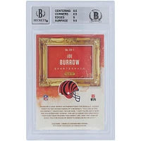 Carte de recrue 9/10 authentifiée 2020 Panini Gridiron Kings #GK-1 Beckett Fanatics autographiée par Joe Burrow Cincinnati Bengals - Sous-grades 9.5,8.5,9,9.5