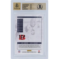 Carte recrue autographiée Panini Luminance #201 Beckett 2020 des Bengals de Cincinnati dédicacée par Joe Burrow, témoin des fanatiques de Beckett, authentifiée 9,5/10 - Sous-grades 9,5, 9,5, 9,5, 10