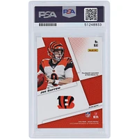 Carte de recrue Panini Mosaic #RA1 PSA authentifiée 2020 de Joe Burrow Cincinnati Bengals