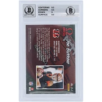 Carte de recrue 9/10 authentifiée 2020 Panini Omega #0-1 Beckett autographiée par Joe Burrow Cincinnati Bengals - Sous-grades 9.5,8.5,9,9.5