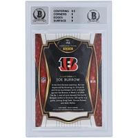 Carte de recrue 9/10 authentifiée 2020 Panini Select #146 signée Joe Burrow Cincinnati Bengals par les fanatiques de Beckett - Sous-catégories 9.5,9,9,9