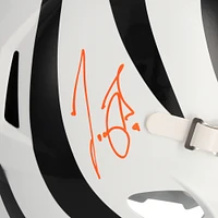 Casque réplique Riddell Speed ​​2022 autographié par Joe Burrow des Bengals de Cincinnati
