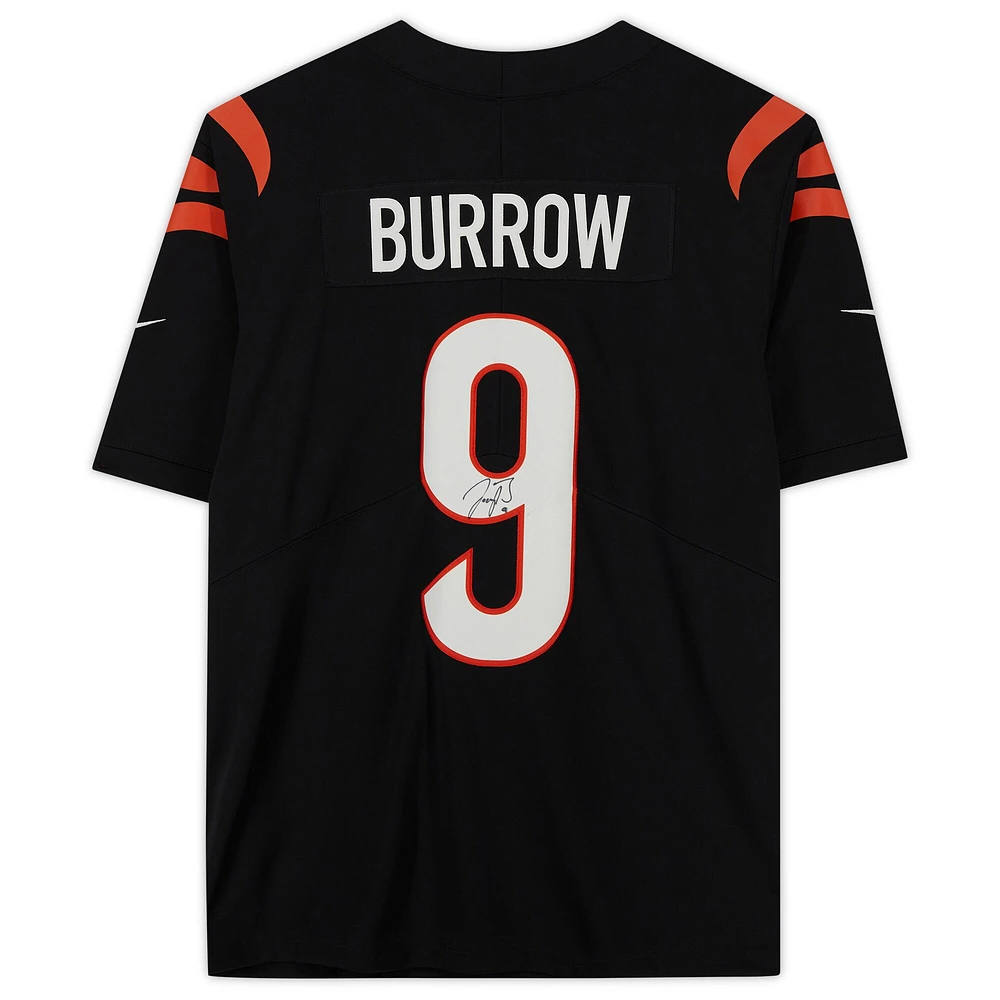Maillot Nike Vapor Limited dédicacé par Joe Burrow des Bengals de Cincinnati
