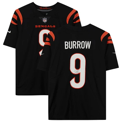 Maillot Nike Vapor Limited dédicacé par Joe Burrow des Bengals de Cincinnati