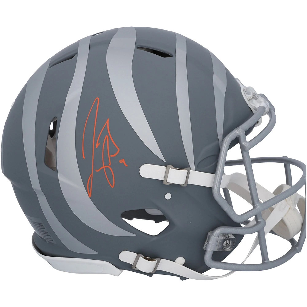 Joe Burrow Cincinnati Bengals Autographed Riddell Slate Speed Authentic Helmet