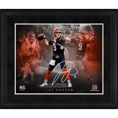 Lids Joe Burrow Cincinnati Bengals Fanatics Authentic 16 x 20