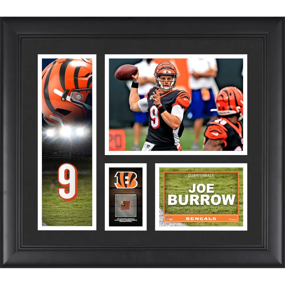 Lids Joe Burrow Cincinnati Bengals Fanatics Authentic Framed 15' x 17'  Player Collage with a Piece of Game-Used Football