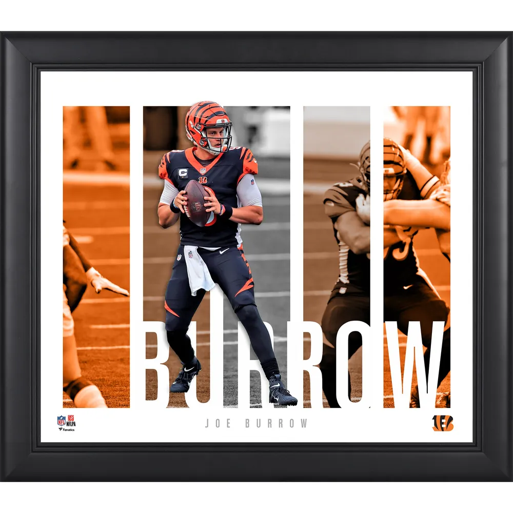 Lids Joe Burrow Cincinnati Bengals Fanatics Authentic Framed 15 x