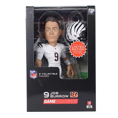 Joe Burrow Cincinnati Bengals Series 2 GameChanger 6" Vinyl Figurine - Look for Rare Solid Color Variants