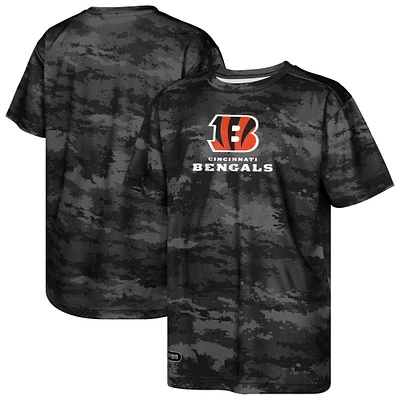 T-shirt noir pour jeunes joueurs de Scrimmage des Bengals Cincinnati