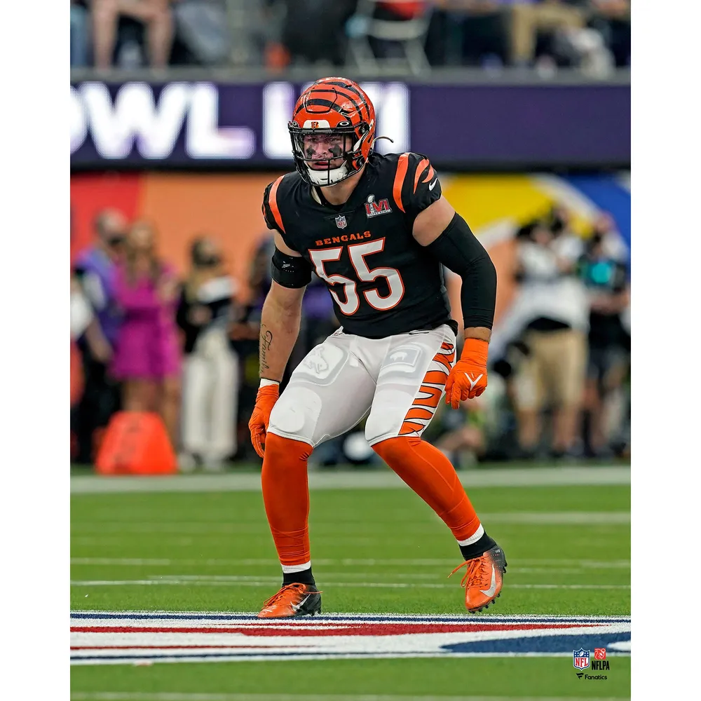 Bengals Super Bowl uniforms: black home uniforms in Super Bowl LVI