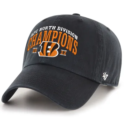 Men's Cincinnati Bengals '47 Black Franchise Logo Fitted Hat