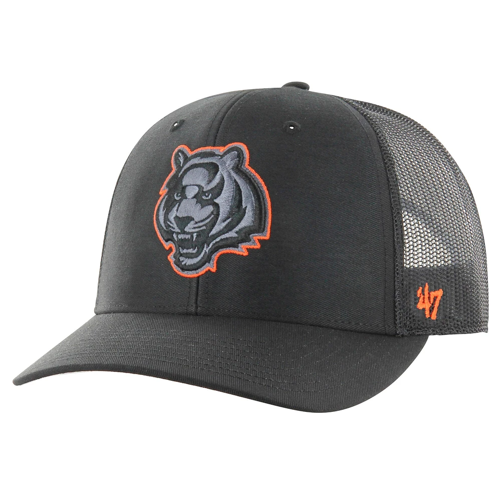 Casquette Flex Trophy Blackball des Bengals de Cincinnati '47 pour homme noire