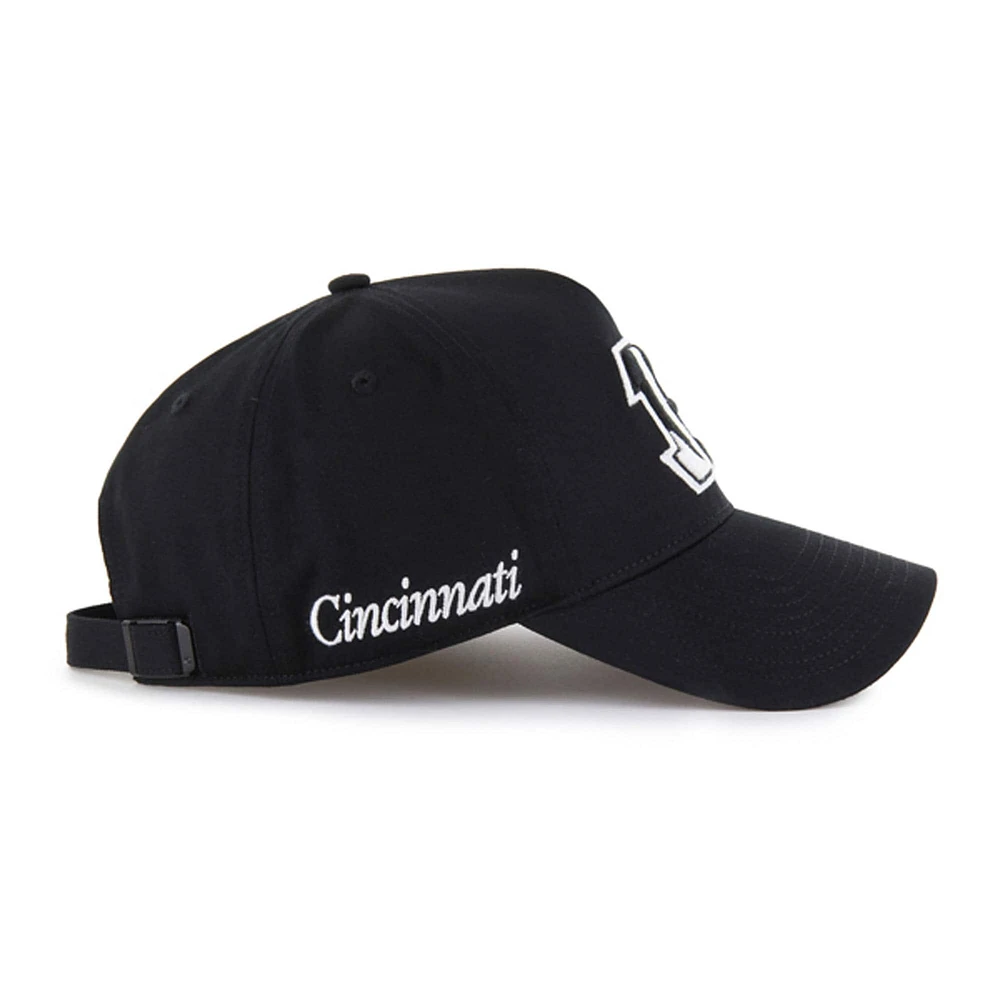 Casquette ajustable noire « 47 » pour homme, modèle Foundation Offside des Bengals de Cincinnati