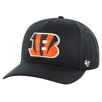 Men's '47 Black Cincinnati Bengals Hitch Adjustable Hat