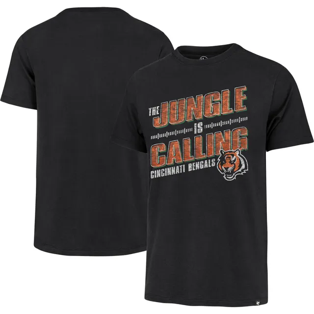 Cincinnati Bengals '47 Dozer Franklin Long Sleeve T-Shirt - Heathered Gray