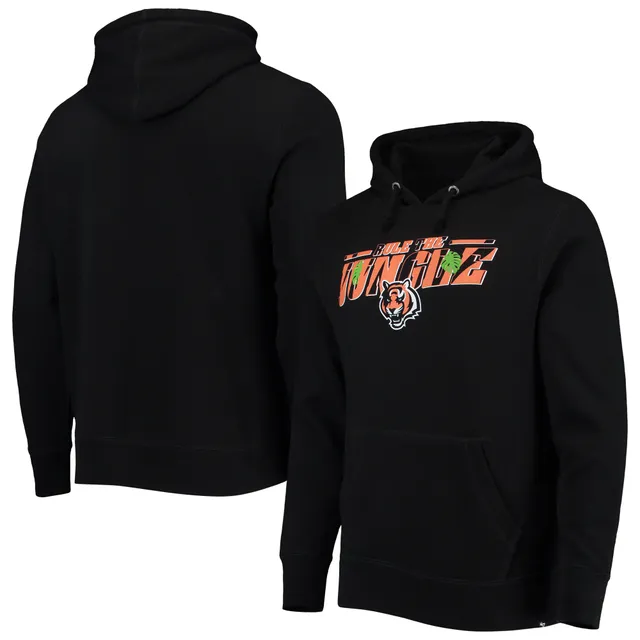 47 Brand / Men's Cincinnati Bengals 'Who Dey' Grey Pullover Hoodie