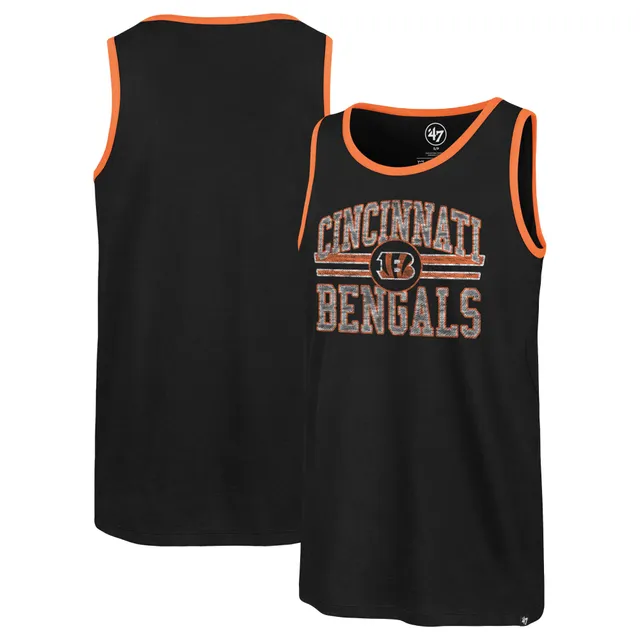 Women's Fanatics Branded Heather Charcoal Cincinnati Bengals Plus Size Tank Top